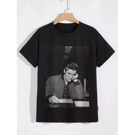 Tricou Elvis Presley din bumbac